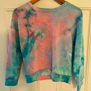 Girls French Terry Sweatshirt, size 12